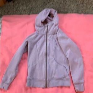 Lululemon scuba size 4 rose gold zipper